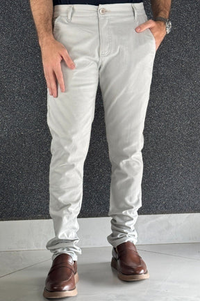 Pantalon Traditionnel Gris Clair