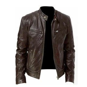 Veste en Cuir pour Homme Racer Bellvian - BL156