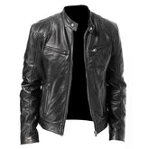 Veste en Cuir pour Homme Racer Bellvian - BL156