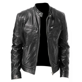 Veste en Cuir pour Homme Racer Bellvian - BL156