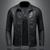 Veste en Cuir pour Homme Motard Bellvian - BL126