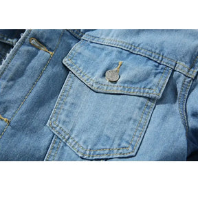 Veste en Jean Moderne pour Homme Bellvian - BL176